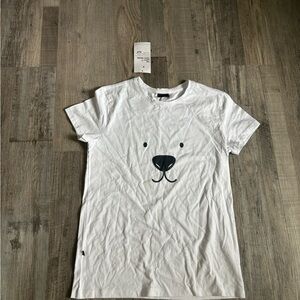 White Bear Face T-Shirt